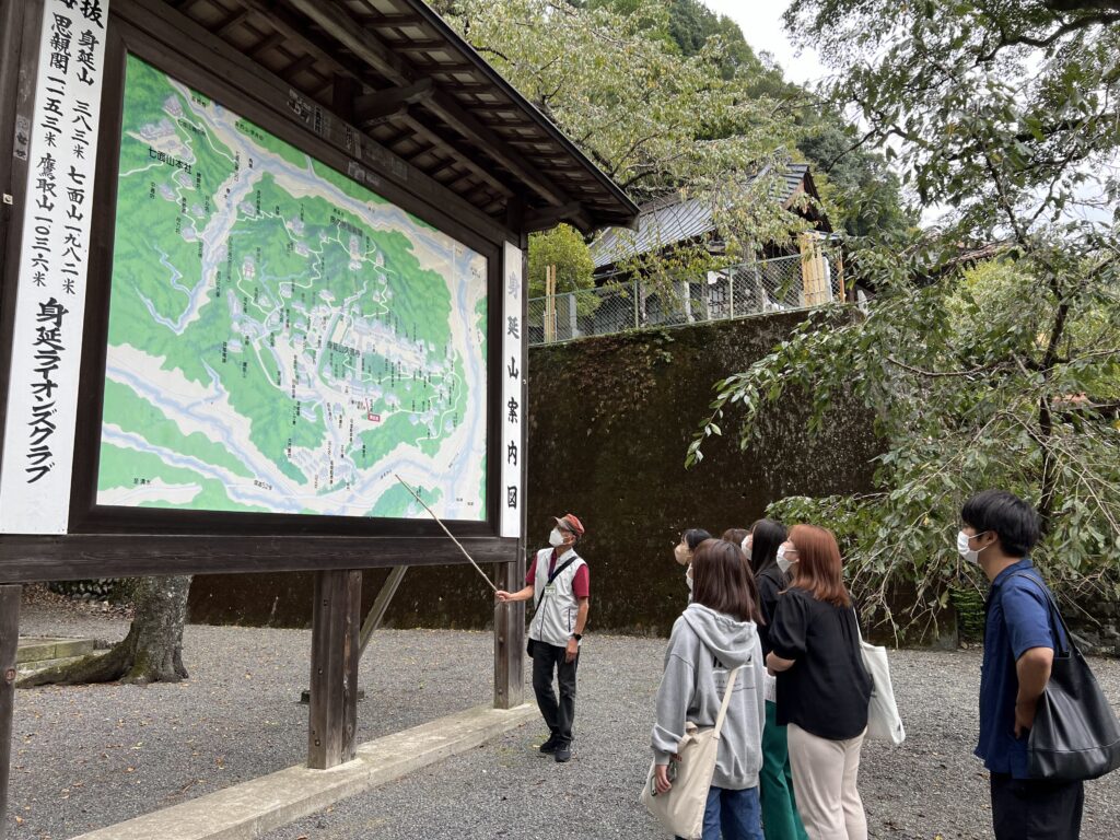 身延山門内地区まち歩き_1